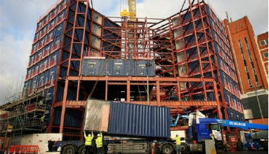 集装箱板房的国外市场