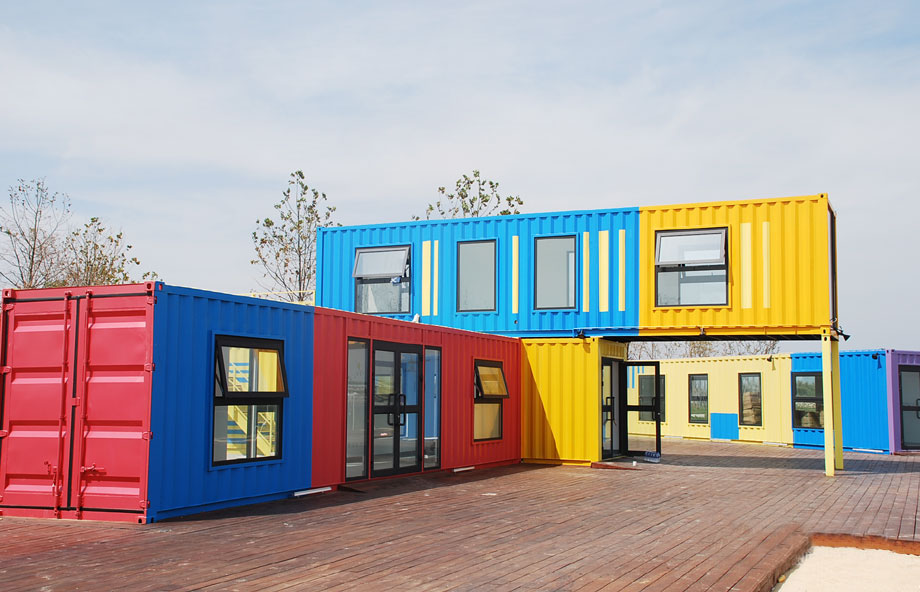 漂亮的景区集装箱房